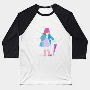 Playing in the Rain Baseball T-Shirt